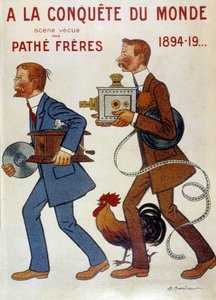 Bij de verovering van de wereld: scène beleefd door Pathé Frères