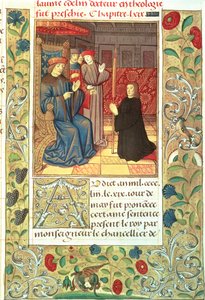 Atlas Ms Fr.2679 f.377 Jacques Coeur (c.1395-1456) voor Karel VII (1403-61) c.1390-1453 door French School