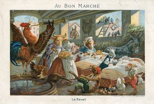 Au Bon Marché handelskaart