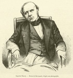 Augustin Thierry (gravure) door French School