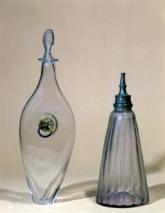 Babyflessen, 18e-19e eeuw (glas)