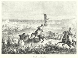 Slag bij Staoueli (gravure)
