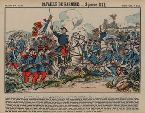 Slag bij Bapaume, Frans-Duitse Oorlog, 3 januari 1871 door French School