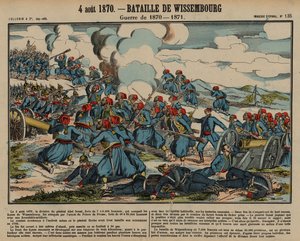 Slag bij Wissembourg, Frans-Duitse Oorlog, 4 augustus 1870