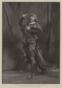 Beaux-Arts, Portrait de M Mounet-Sully, de la Comedie-Francaise, Role d