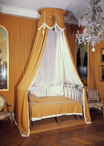 Bed met baldakijn, ca. 1790-91 door French School