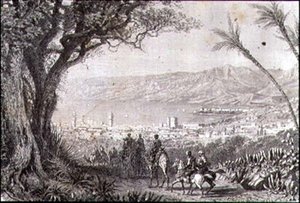 Beiroet in de jaren 1860 door French School
