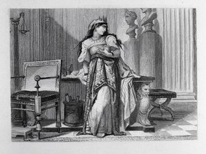 Berenice, illustratie voor Berenice door Jean Racine (1639-99) door French School
