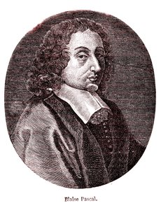 Blaise Pascal, Franse wiskundige, filosoof, natuurkundige en theoloog. 1865
