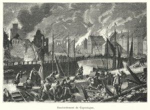 Bombardement van Kopenhagen door French School