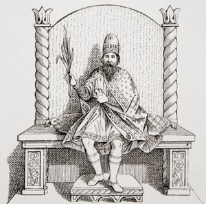 Bonifatius III van Toscane, markgraaf van Toscane, ook bekend als Bonifatius IV of Bonifatius van Canossa, 985-1052, uit L