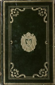 Boekband met het wapen van Napoleon Bonaparte (1769-1821) door French School