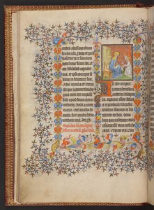 Getijdenboek, Add MS 32454 f.10v, Frankrijk door French School