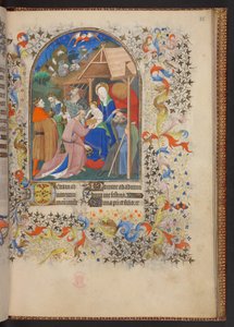 Getijdenboek, Add MS 32454 f.35r, Frankrijk