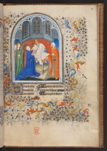 Getijdenboek, Add MS 32454 f.38r, Frankrijk