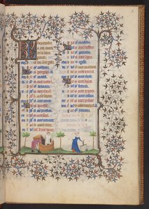 Getijdenboek, Add MS 32454 f.6r, Frankrijk
