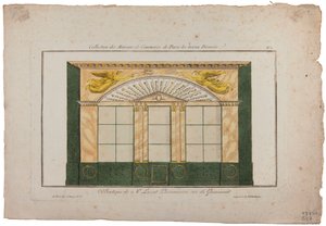 Boetiek van M. Lescot, Apotheek, rue de Gramont, Parijs