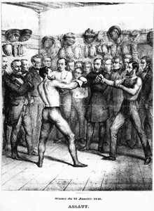 Boksen: oefening Lecour - Carnavalet