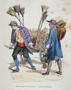 Bezemverkoper en ketelmaker - in 