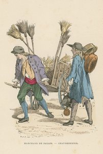 Borstelverkoper en koperslager