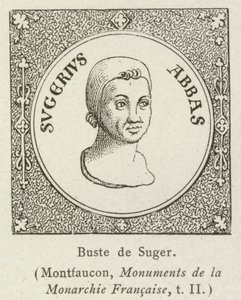 Buste van Suger door French School