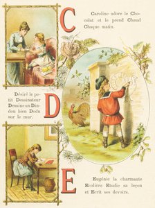 C D E: Chocolade, Tekenaar, Kalkoen