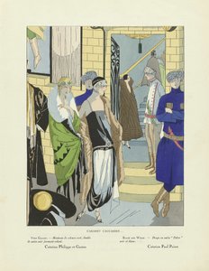 Cabaret Caucasien .., van Art-Gout-Beaute, pub.1920 (sjabloondruk)