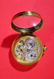 Kalenderhorloge, ca. 1690