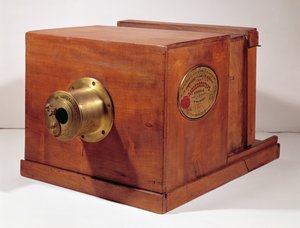 Camera gebruikt door Louis-Jacques Daguerre (1787-1851)