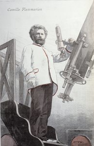 Camille Flammarion (1842-1925) uit La Revue Illustré, gepubliceerd januari 1891