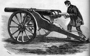 Canon Whitworth van het Engelse Leger