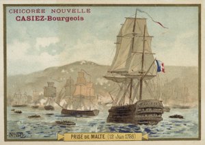 Inname van Malta door de Fransen, 12 juni 1798