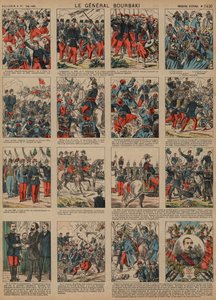 Carrière van de Franse generaal Charles-Denis Bourbaki door French School