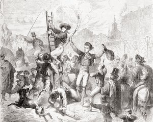 Viering van Driekoningen, Madrid, uit 