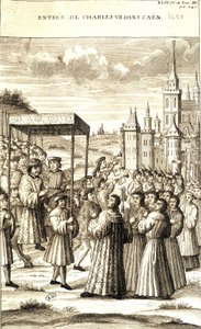 Karel VII kwam Caen binnen in 1450