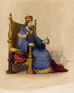 Karel van Anjou door French School