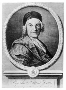 Charles de Saint-Évremond (gravure)