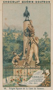 Charlet, Lithograaf & Militaire Schilder, 1792-1845, Opgericht op Square de la Gare de Sceaux door French School
