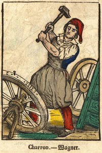 Charron (wagenmaker); Serie over ambachten (spinal afbeelding 19e eeuw) door French School