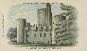 Kasteel van Roquetaillade, Roquetaillade, Gironde door French School