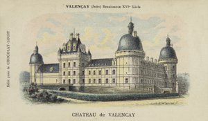 Kasteel van Valencay, Valencay, Indre door French School
