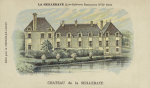 Kasteel van Seilleraye, la Seilleraye, Loire-Inferieure door French School