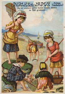 Kinderen Vissen op het Strand