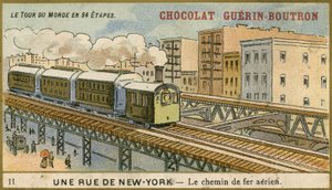 Chocolat Guérin-Boutron handelskaart