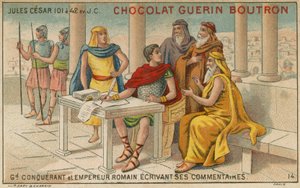 Chocolat Guérin Boutron handelskaart