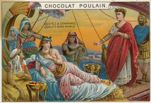 Chocolat Poulain handelskaart