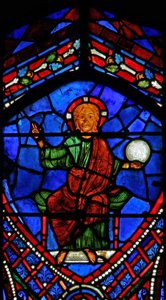 Christus - Majestas Domini door French School