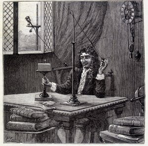 Christian Huyghens observeert 