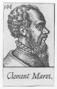 Clément Marot (gravure) door French School