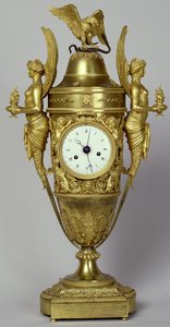 Klokvaas met een adelaar (c.1800) door French School